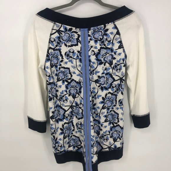 Chico's Zenergy Floral Back Soft tunic top 0 / 4 - Picture 3 of 5